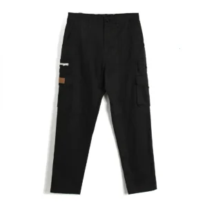 Black Cargo Pants Mens SFA-210331-4-1