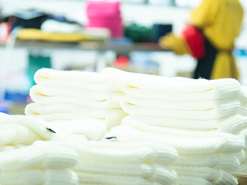 custom beanie inspection & Packaging