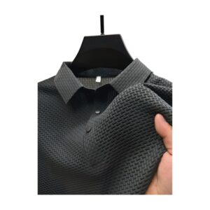 Quick-drying Sports Mesh Ice Silk Polo Shirt