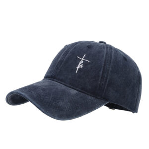 Custom Cotton Embroidery Letters 6-Panel Baseball Cap With Logo